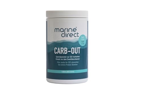 Marine Direct Carb-Out 1000ml - Spezialgranulat für die Luftreinigung an Eiweißabschäumern in Aquarien von Marine Direct