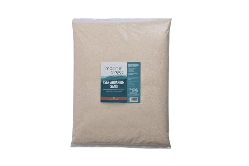 Marine Direct Reef Aquarium Sand - Hochreiner Bodengrund für Meerwasseraquarien (5kg, Korngröße 0.5-1.2mm) von Marine Direct