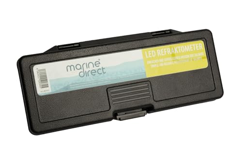 Marine Direct Refraktometer mit LED - Einfache & sichere Messung der Salinität im Meerwasser von Marine Direct