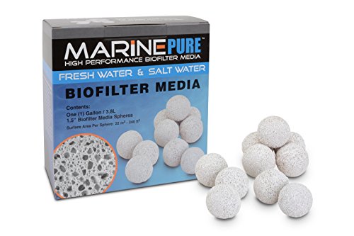 CerMedia MarinePure, Sphere Bio-Filter Medien für Meeres-Aquarien, Dispersionsfarbe für Beton von MarinePure