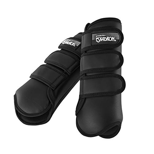 Eskadron Allround Gamaschen für vorne + hinten 4 er Set in schwarz von Marke: Eskadron