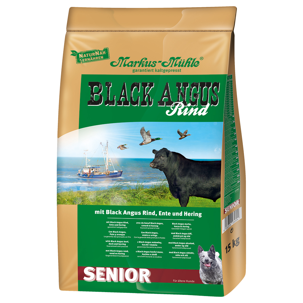 Markus-Mühle Black Angus Senior - 15 kg von Markus Mühle