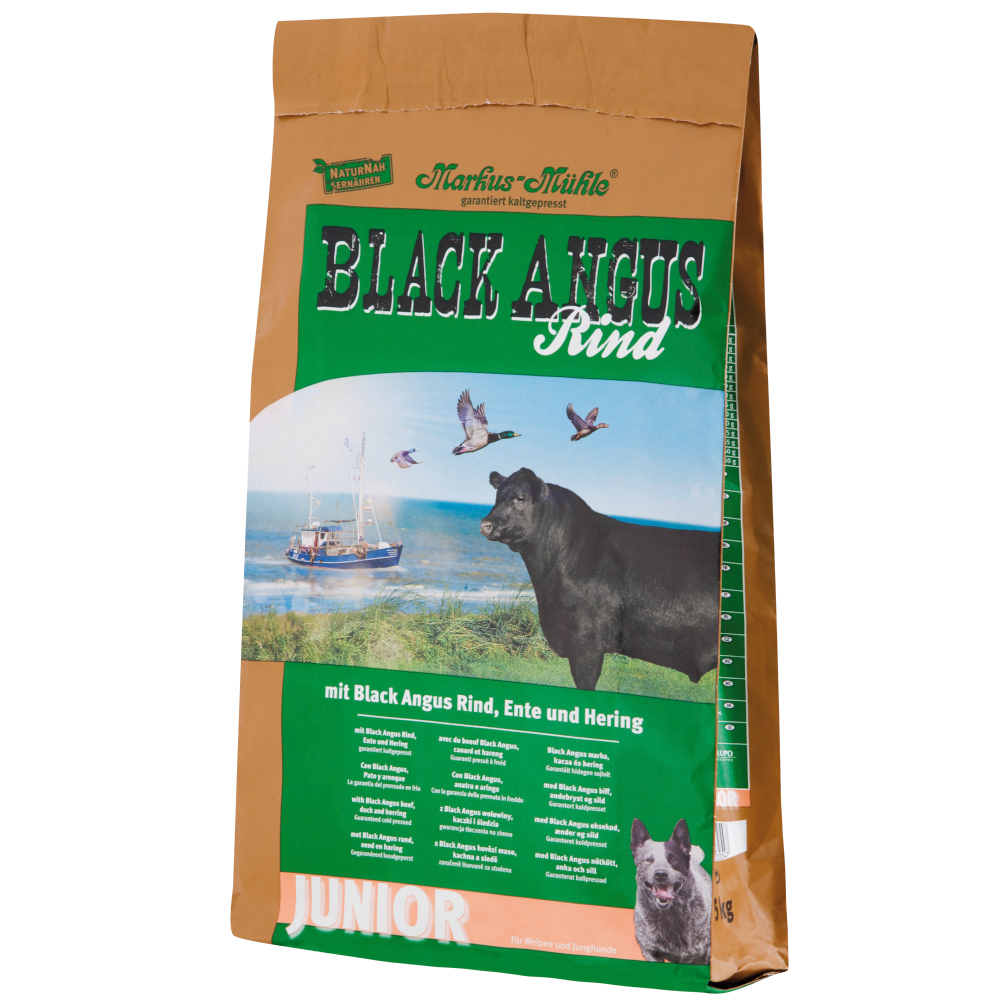 Markus-Mühle Black Angus Junior - Sparpaket: 2 x 5 kg von Markus Mühle