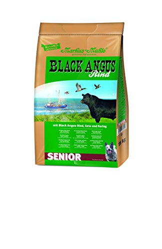 Markus Mühle Black Angus Senior Hundefutter, 1er Pack (1 x 15 kg) von Markus Mühle