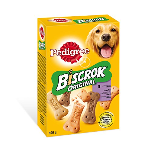 Biscrock Kekse für Hunde, zum Verwöhnen, 500 g, 12er-Pack von Mars