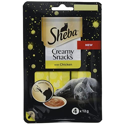 MARS - Sheba Creamy Snacks Treat Chicken - 4pk - EU/UK von Mars