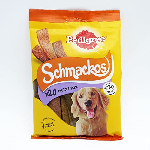 Pedigree Schmackos 20 pack (Flavour: Multi Flavour) von Mars