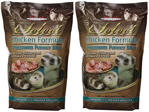 Marshall Pet Products Select Chicken Formula Premium Frettchen Diät (2 Pack) von Marshall Pet Products