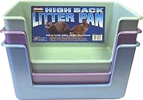 Marshall High Back Ferret Litter Pan (Single Pan. Colors May Vary.) von Marshall