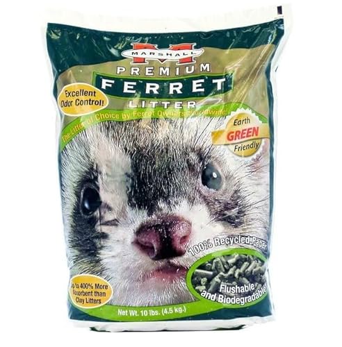 Marshall Premium Frettchen Katzentoilette 4,5 kg - 6 Stück von Marshall