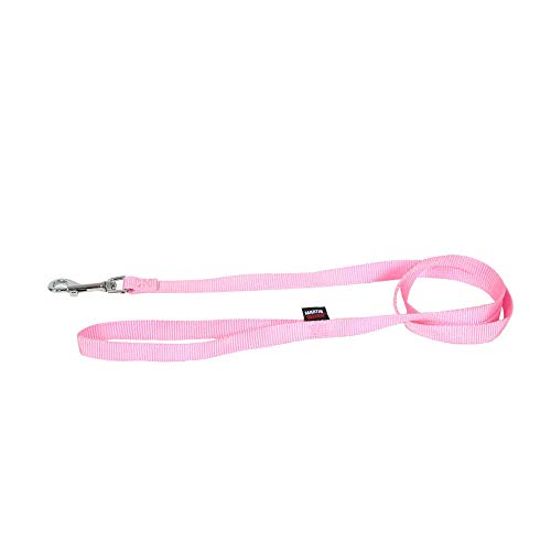 Martin Sellier looplijn voor Hond Basic Nylon Roze 10 MMX120 cm von Martin Sellier