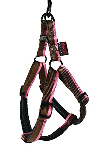 brustgeschirr hund komfort martin sellier choco blau & rosa 12905.7 von Martin Sellier