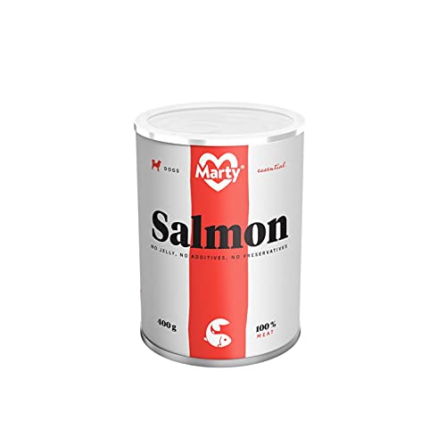 Marty 1 x Dose Hund Lachs, 400 g, 450 g von Marty