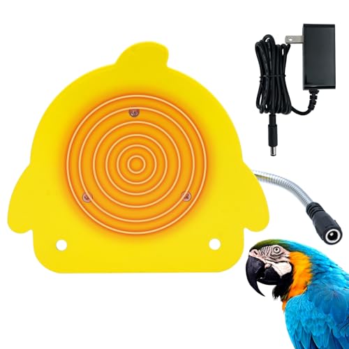 Vogelkäfig Heizung für Nymphensittiche Papageien Sittiche Heizung Vogel Heizung für Käfig Snuggle Up Bird Warmer Heizung 12V Birdcage Warmer 18W von MasXirch