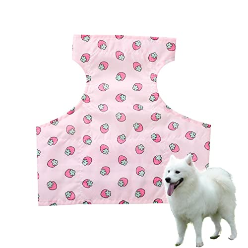 Maseaxi Hundekühlhemden | Outdoor Puppy Cooler Jacket Sicherheit Sonnenfester Haustier-Jagdmantel,Atmungsaktives Tanktop für Haustierkleidung für große, mittelgroße und kleine Hunde von Maseaxi