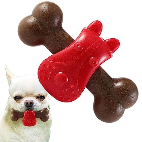 Maseyivi Kauspielzeug für Hunde, Langlebiges Hundespielzeug aus Welpenknochen gegen Langeweile, Welpen-Essentials für kleine, mittlere und große Hunde, Spielzeug zur Bereicherung für Hunde von Maseyivi