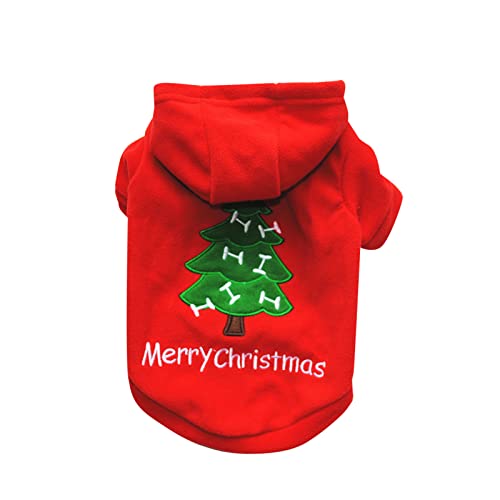 For Gog Pullover Holiday Puppy Costume Sweater Pet Clothes Warm Dog Clothes Orchard Small Sweater Puppy Small And Medium Teddy Pet Clothes for Medium Dogs Male (A, M) von Mashaouyo