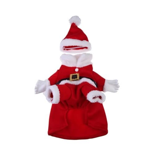 Lustige Haustier-Cosplay-Outfits, Welpen-Weihnachtsmann-Hundekostüm, Weihnachtskatzen-Hoodies, Mantel, Weihnachtsmann-Kostüm, Weihnachtsmann-Kostüm, Haustierkleidung, Welpen-Outfits, Haustierkleidung von Mashaouyo