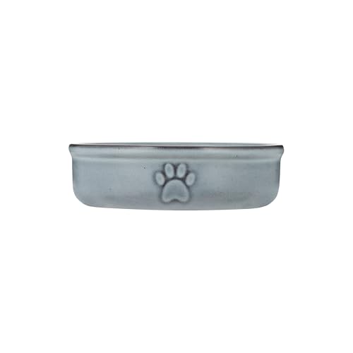 Mason Cash Hearts Paw Hundenapf, mittelgroß, 15 cm Durchmesser, 500 ml Fassungsvermögen, ideal für mittelgroße Hunde, langlebiges Steingut, spülmaschinen- und gefriergeeignet von Mason Cash