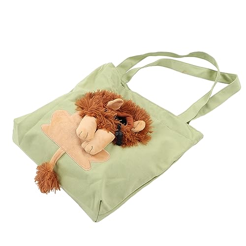 Pet Canvas Bag Niedlich Löwenförmige Kapazität Tragbares Haustier -Schulter -Tragen Little Lion -Form -Umhängetasche für den Freien Im Freien (Stil 4) von Masyrt