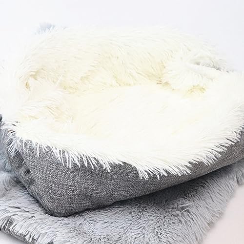 Matybobe Katzenbett, waschbare Katzenbetten für Katzen im Innenbereich, Haustierbett, innovatives Design, sichere Erwärmung, bequeme Schlafoberfläche, geeignet für alle Jahreszeiten von Matybobe