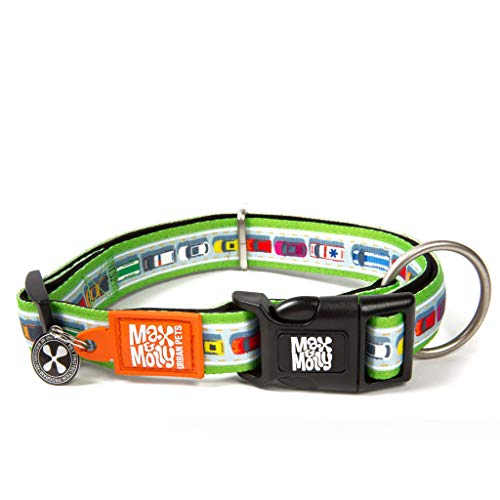 Max & Molly 4894512015326 Traffic Jam Smart Id Halsband, Verlustschutzprogramm Für Haustiere, L von Max & Molly Urban Pets