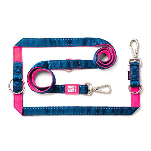 Max & Molly 4894512017016 Bequem, Sicher, Gepolstertes Neopren, Kühl Und Flexibel, Multifunktionsleine, M, Matrix Pink von Max & Molly Urban Pets