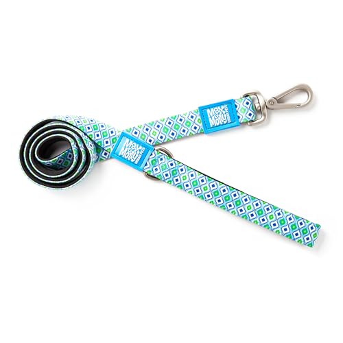 Max & Molly Klassische Hundeleine, Neopren, gepolstert, wasserdicht, maschinenwaschbar, für mittelgroße Hunde, Retroblau, Größe M Max & Molly Klassische Hundeleine, Neopren, gepolstert, wasserdicht, maschinenwaschbar, für mittelgroße Hunde, Retroblau, Größe M von Max & Molly Urban Pets