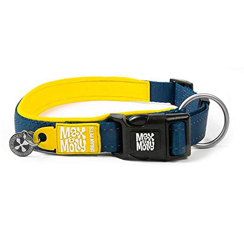 Max & Molly Matrix Yellow Smart Id Halsband von Max & Molly Urban Pets