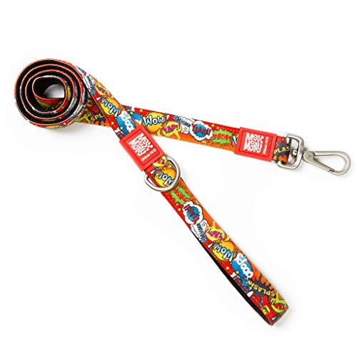 Max & Molly Heroes - Hohe Qualität und bunt, einzigartiges Design, bequem, sicher, gepolstertes Neopren, sportlich und elegant, Kurze Leinen, Größe M Max & Molly Heroes - Hohe Qualität und bunt, einzigartiges Design, bequem, sicher, gepolstertes Neopren, sportlich und elegant, Kurze Leinen, Größe M von Max & Molly Urban Pets