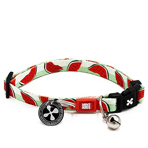 Smart ID Cat Collar - Watermelon - 1 Size von Max & Molly Urban Pets