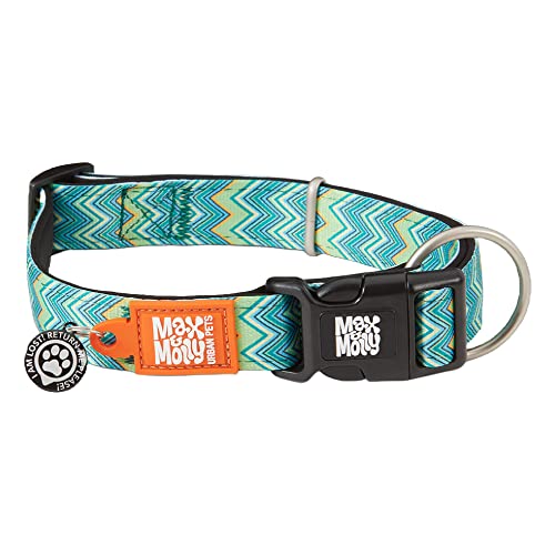 Max & Molly 4897039634407 Vintage Smart Id Halsband, Verlustschutzprogramm Für Haustiere, M von Max & Molly Urban Pets