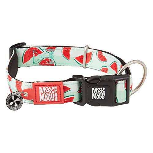 Max & Molly 4894512015685 Watermelon Smart Id Halsband, Verlustschutzprogramm Für Haustiere, L von Max & Molly Urban Pets