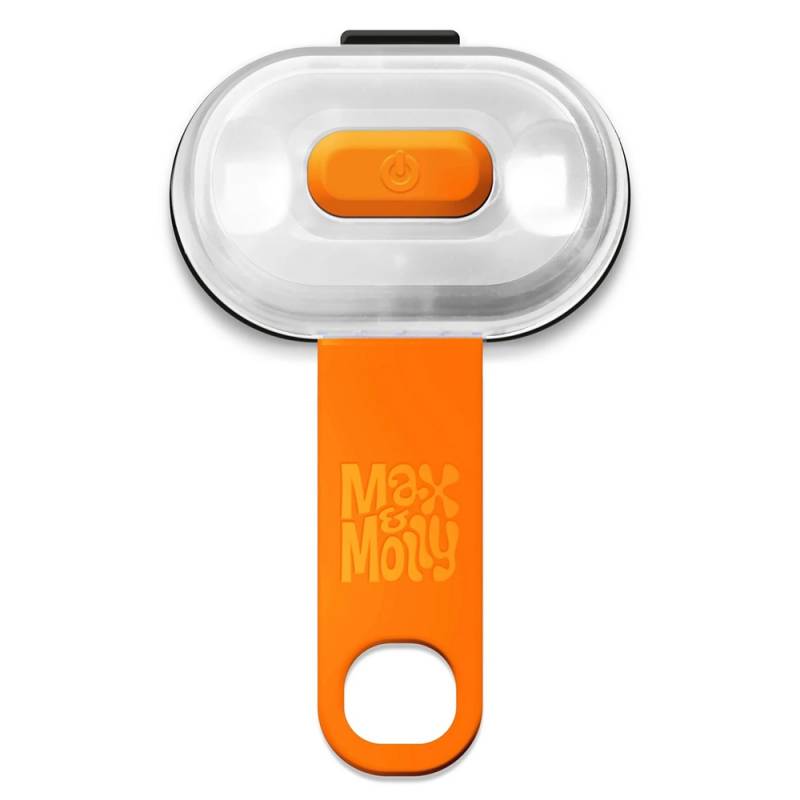 Max & Molly Matrix Ultra LED Safety light - orange von Max & Molly