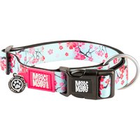 Max & Molly Smart ID Halsband Cherry Bloom - Halsumfang 34-55 cm, B 20 mm (Größe M) von Max & Molly