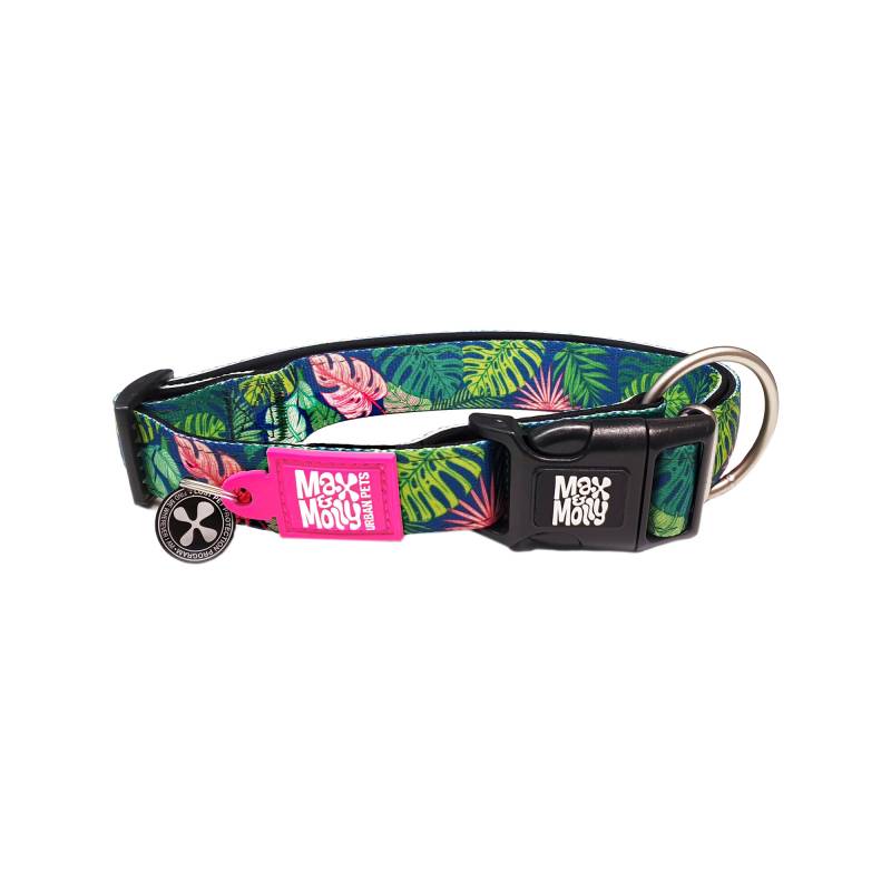 Max & Molly Smart ID Halsband - Tropical - L von Max & Molly