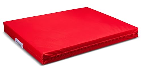 Maximum Pet Products Dirty Dog Mat - Wasserdichte Bodenmatte für Hunde, Katzen und kleine Haustiere, verschiedene Größen (Rot, 100 cm x 80 cm x 10 cm) von Maximum Pet Products