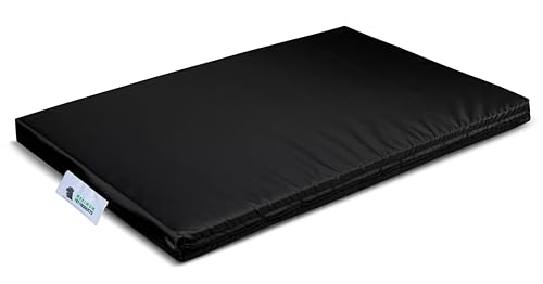 Maximum Pet Products Dirty Dog Mat - Wasserdichte Bodenmatte für Hunde, Katzen und kleine Haustiere, verschiedene Größen (Schwarz, 105 cm x 70 cm x 5 cm) von Maximum Pet Products