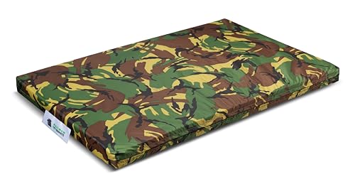 Maximum Pet Products Dirty Dog Mat – wasserdichte Bodenmatte für Hunde, Katzen und kleine Haustiere, verschiedene Größen (Camouflage, 105 cm x 70 cm x 5 cm) von Maximum Pet Products