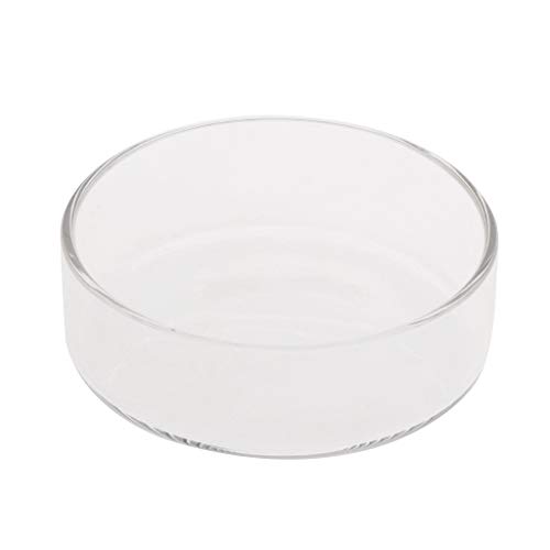 Maxtonser Aquarium Shrimp Feeding Dish High Transparent Glass Bottom Feeder Food Bowl 3.9 3.5 3.2 3.0 2.6 2.4 Inches Round Tray,Shrimp Feeder von Maxtonser