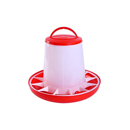 Maxtonser Automatic Chick Feeder Hanging Chicken Food Dispenser Durable Plastic 1.5kg 3kg 6kg Feeding Supplies for Poultry,Chick Feeder von Maxtonser