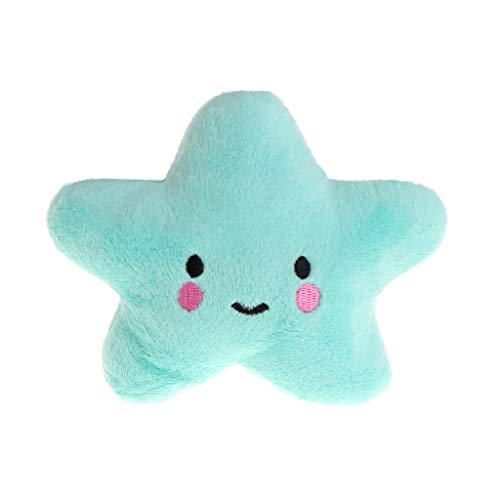 Maxtonser Fun Dog Interative Toys Cloud Star Shaped Squeaky Toys for Cat Teaser Toys Soft Plush Toys for Dogs Puppy Training,Hanging Pendant von Maxtonser