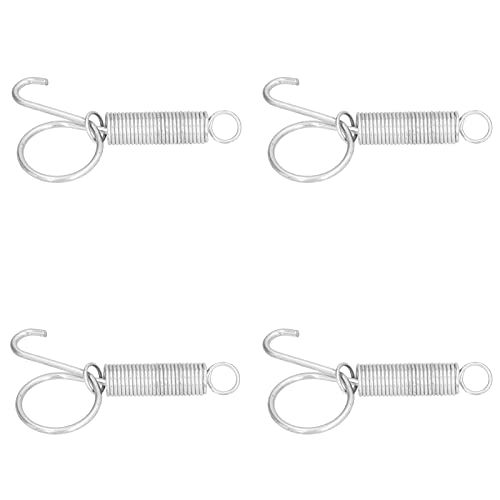 20PCS Käfig Tür Frühling Haken Metall Finger Frühling Latch Haken Befestigung Kaninchen Haustier Käfig Tür Landwirtschaft Ausrüstung (Großer Türhaken mit Federkäfig) von Mayueri