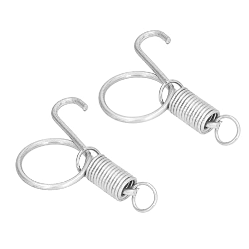 20PCS Käfig Tür Frühling Haken Metall Finger Frühling Latch Haken Befestigung Kaninchen Haustier Käfig Tür Landwirtschaft Ausrüstung (Kleiner Türhaken mit Federkäfig) von Mayueri