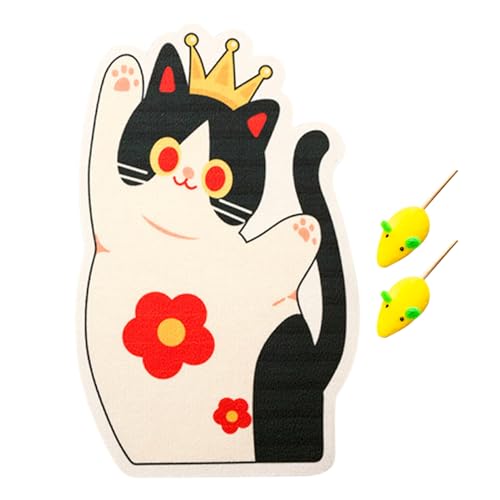 Katzenkratzern - Katzenkratzmatten, Sisal Cat Scratch | Katzenkratzplatte Langlebige Kratzerpads Wellblech, Katzenkratzer doppelseitige Usability Recycelbares Katzenminze für Innenkatzen Katzenkratzern - Katzenkratzmatten, Sisal Cat Scratch | Katzenkratzplatte Langlebige Kratzerpads Wellblech, Katzenkratzer doppelseitige Usability Recycelbares Katzenminze für Innenkatzen von Mbiyhgta