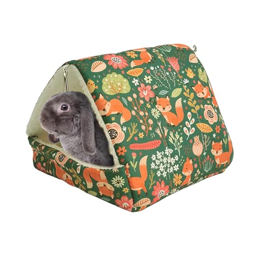 Mbiyhgta Guinea House - Hamsterhaus - Schlafhaus für kleine waschbare Winterhaus -Schlafhaus warmes Multifunktional für Hamster Frettchen Mbiyhgta Guinea House - Hamsterhaus - Schlafhaus für kleine waschbare Winterhaus -Schlafhaus warmes Multifunktional für Hamster Frettchen von Mbiyhgta