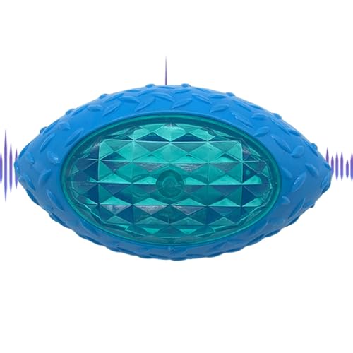 Mbiyhgta Interaktives Kauspielzeug für Hunde, Hundebälle | Blinkende Kaubälle aus Gummi für Hunde – leuchtende elastische Bälle, tragbares Kauspielzeug für Hunde von Mbiyhgta
