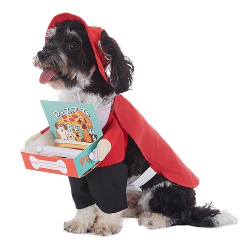 Mbiyhgta Lustige Halloween-Kostüme für Hunde, Cosplay-Outfit für Hunde – Kleidung für Haustiere mit Thema Lieferanten – weiche Hundekleidung, maschinenwaschbar, Outfit für von Mbiyhgta