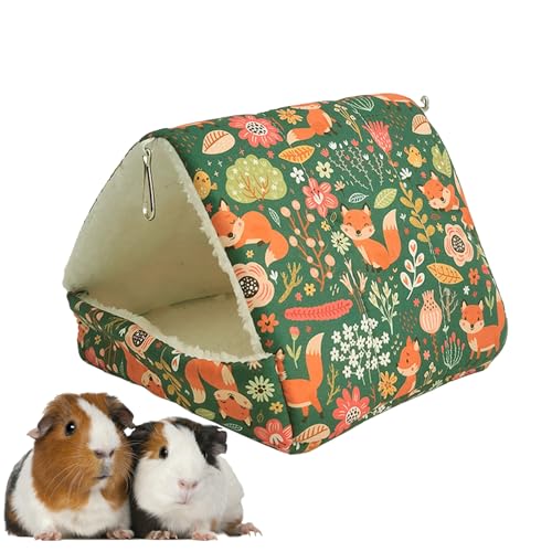 Mbiyhgta Small Animal House Cage | Hamsterhaus, Schlafhaus für kleine Haustier Waschbares Winterschlafhaus warmes Multifunktional für Hamster Frettchen Mbiyhgta Small Animal House Cage | Hamsterhaus, Schlafhaus für kleine Haustier Waschbares Winterschlafhaus warmes Multifunktional für Hamster Frettchen von Mbiyhgta