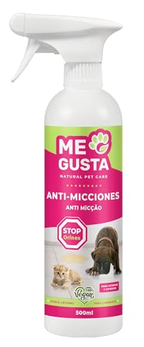 ME GUSTA Anti-Urin-Urin gegen Hunde- und Katzenurin | enthält natürliche abstoßende Wirkstoffe | für den Innen- und Außenbereich | angenehmer Duft | vegan | 500 ml von Me Gusta